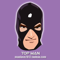 Taman alternative sex adult Orion British pure latex film head cover TMAN(free shipping)