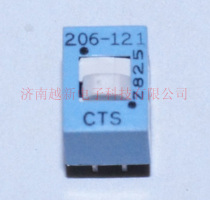 American CTS Dial switch CTS 206-121ST brand new import DIP switch single-pole double throw 206-121S