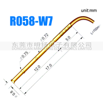 Probe sleeve R058-W7 R058 needle sleeve with thread 700L test needle sleeve outer diameter 0 72mm