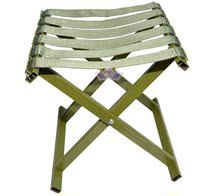 Outdoor Mazar portable firm folding stool military fans fishing stools Spring Festival elderly people queuing military training field equipment