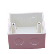 86 bottom box Bright Box depth 41mm open switch socket base PC flame retardant safety and good quality hot sale