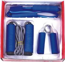 Home Fitness Suit Grip Strength Instrumental Jump Rope Ralier Three Sets Promotion Exhibition Opening Gift