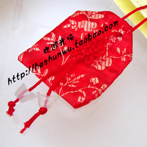 Yuanbao lucky bag red sachet 5 * 7CM HS36A
