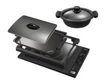 Japan Panasonic Panasonic Panasonic KZ-HP2100-K ultra silent induction cookware with boiler baking plate 