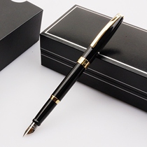 American sharp flying sheaffer free and easy series bright black rod gold clip gift pen ink pen