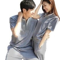 Summer New Casual Sports Suit Lovers Dress Men And Women Sportswear Sportswear Suit