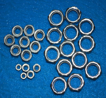 Universal nuts screw caps Hexagon nuts 6 percent 8 percent and 10 percent nuts internal teeth thick screws lighting accessories