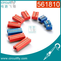 561810 Toggle switch DIP switch 4-position foot distance 2 54mm DIP switch