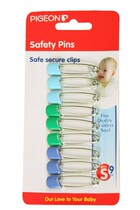 Counter Pigeon baby safety pin small size 9 card 10882