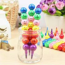 (Upercentage) Korean version stationery Seven color expressions 7 Thing bullets wax pen Seven colors to blame for the icing sugar gourd graffiti pen