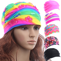 Women Long Hair Wrinkle Swimming Hat Girls Girls Older Boys Swimming Hat Girls