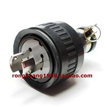 LK8220 Japanese anti-loose rubber plug bagel plug rubber power head 20A Japanese plug