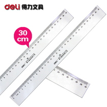  Deli deli6220 Organic plastic transparent 20cm30cm 40cm cm ruler CM ruler