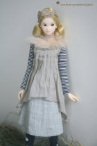 Gray 2 wear strap skirt momomomoko Blythe wasteland jerryberry fr