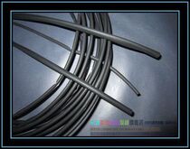 Black heat-shrink pipe 4mm environmentally friendly low-temperature flame retardant thermo-shrink sleeve shrink pipe shrink sleeve