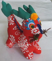 Thanks to the handling of folk crafts * Weifang cloth art toys * new cartoon zodiac zodiac dragon color multi-style