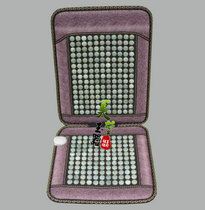Physiotherapy germanium stone boss chair backrest heating Tomalin chair cushion electric heating natural jade stone health cushion warm