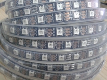 WS2812B light bar 5V60 light 5050RGB-built-in WS2811 blackboard sleeve waterproof light strip