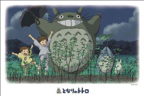 Spot Japan Ensky imported jigsaw puzzle Hayao Totoro in the Wind (1000 pieces)