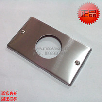 Panasonic round round hole 40mm stainless steel metal panel WN9614K imported from Japan
