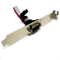 Physical store 9-pin fender line serial port gear board line RS232 gear board line motherboard serial port with baffle board