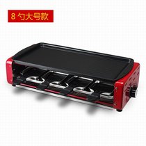 Korean multi-function electric barbecue stove Household commercial electric oven Indoor double smoke-free non-stick pan electric baking tray