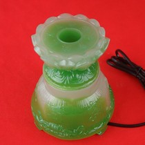 Electric hand-cranked warp wheel base (popular style imitation Jade Amber)