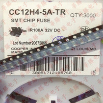 BUSSMANN CC12H4 5A-TR 1206 4 5A 32V silk print X fuse tube can replace 4A5A