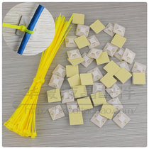 Fit 100 ties 100 fixed network cable wall patch fixed network wire seat unhurt wall without nail B8