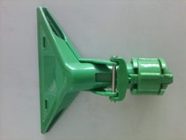 Super bright glass cleaning sanitary rag clip mop cloth aerial work rod multifunctional plastic clamping tool