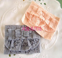 New Products Lace Face Towels Makeup Tissue Containing Fashion Ladies Sanitary Cotton Handbag Intimate