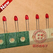 AUK original LED light SR3417 optoelectronic SR3417(B) φ3mm red transparent lens type