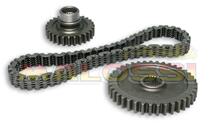 Malossi high-speed tailtooth gear YAMAHA TMAX T-MAX 500 modified Italian imports