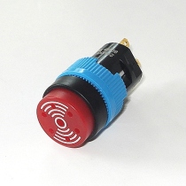 Kaikun Kacon 16mm round continuous sound discontinuous sound tape LED light electronic buzzer (red)K16-CZL