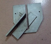 45 degree cutting angle mold for aluminum of crystal steel door