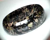 Spring flowers Luoyang plum jade bracelet natural jade bracelet Peach pollen Agate red jade green jade bracelet 60