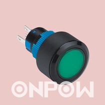 Red Wave Button Switch 22mm Round LED indication signal 12v 12v 24v 220v LAS1-APY-D Highlight