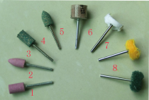 Electric grinding white Brunn yellow cloth wheel polishing cloth wheel grinding wheel grinding head Sesame grinding head 100 impeller Baijie wheel