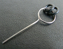 Japan imported pubel PopP shingnan Wood circulation cigarette mouthpiece Needle Needle special accessories langmulberry rubber ring