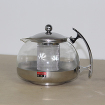 Jin Meilai Tai chi pot Glass pot Stainless steel tea pot Making tea with filter Tea net Household hotel use