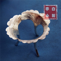 Li Xiaobai 9999 Sterling silver tea leak Sterling silver tea leak holder Sterling silver tea holder Handmade Sterling silver tea holder Tea leak