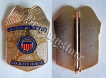 American Secret Service Guardian Hanging Metal Badge Secret Service Large Bra - Badge for Direct Bus Identification