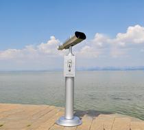 Coin telescope WeChat Alipay scan code payment viewing telescope WTB25X100 paid bird watching mirror