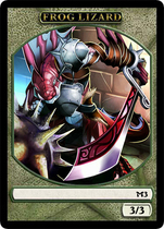 M3 card MTG MTG Wan Metal Derivatives Season 7 - Frog Lizard Don a hybrid
