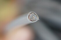 American Teflon skin thin coaxial 20AWG 0 5 square single core coaxial signal line video line