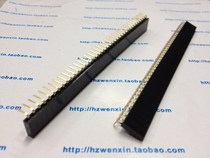 Single row row female 2 54mm pitch 1*40 single row seat row female bent gold-plated 90 degrees
