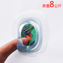 Miaomiao sticker strong sticky hook Kitchen hook Waterproof clothes hook Wall antique tiles can not pull off incognito hook