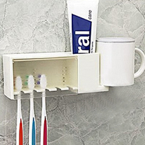 Creative toothbrush holder bathroom cute toothbrush holder rack set simple wash rack toothpaste stand