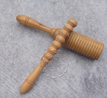  Wooden frog ringing tube Single ringing tube ringing copper