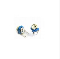 RM065 inline horizontal 102(1K) blue and white adjustable resistor 102 blue white adjustable potentiometer 1K